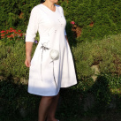 Letní šaty s máky vel. 52-58