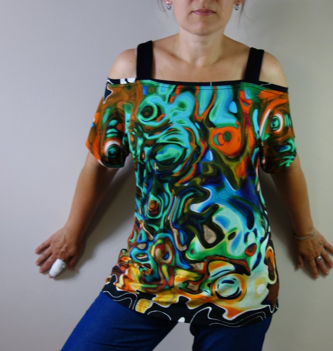 Tričko na ramínka vel.S,M,L, XL a 2XL