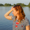 Triko námořnické se srdcem vel. M (S-XL na obj.)