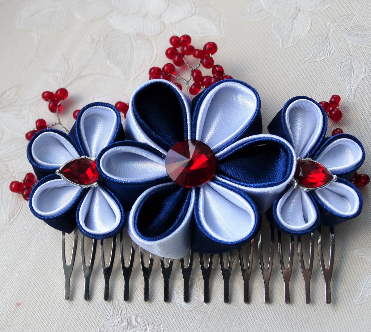 Hřeben do vlasů - trikolora