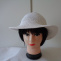 Letní klobouček v bílé