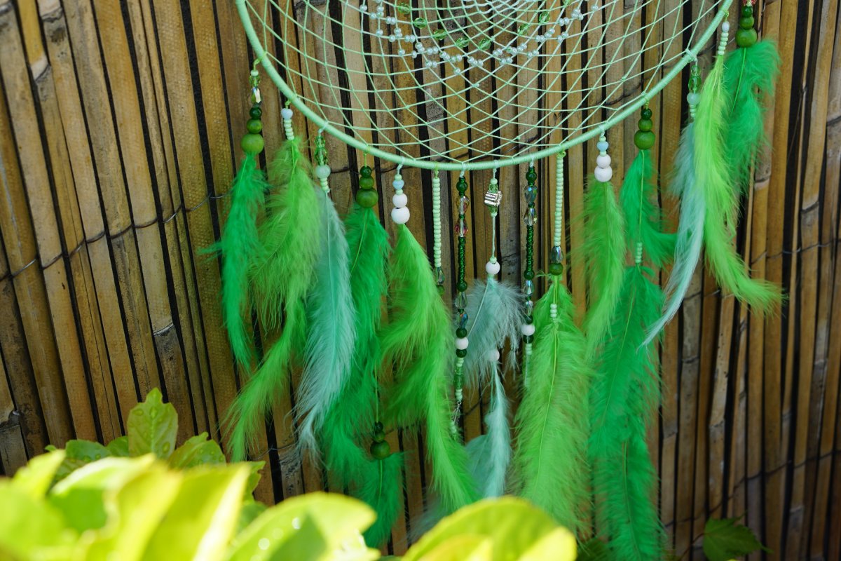 Lapač snů - nádherná zelená