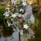 Vánoční věnec s rolničkou