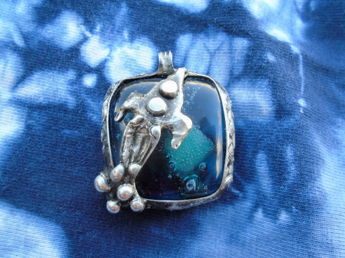 Okno do vesmíru - fusingové sklo