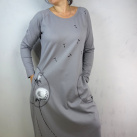 Šaty dlouhé  (2XL-5XL)