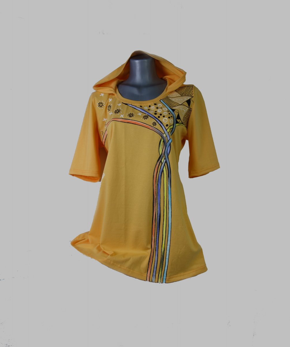 Tunika s kapucí vel.2XL 