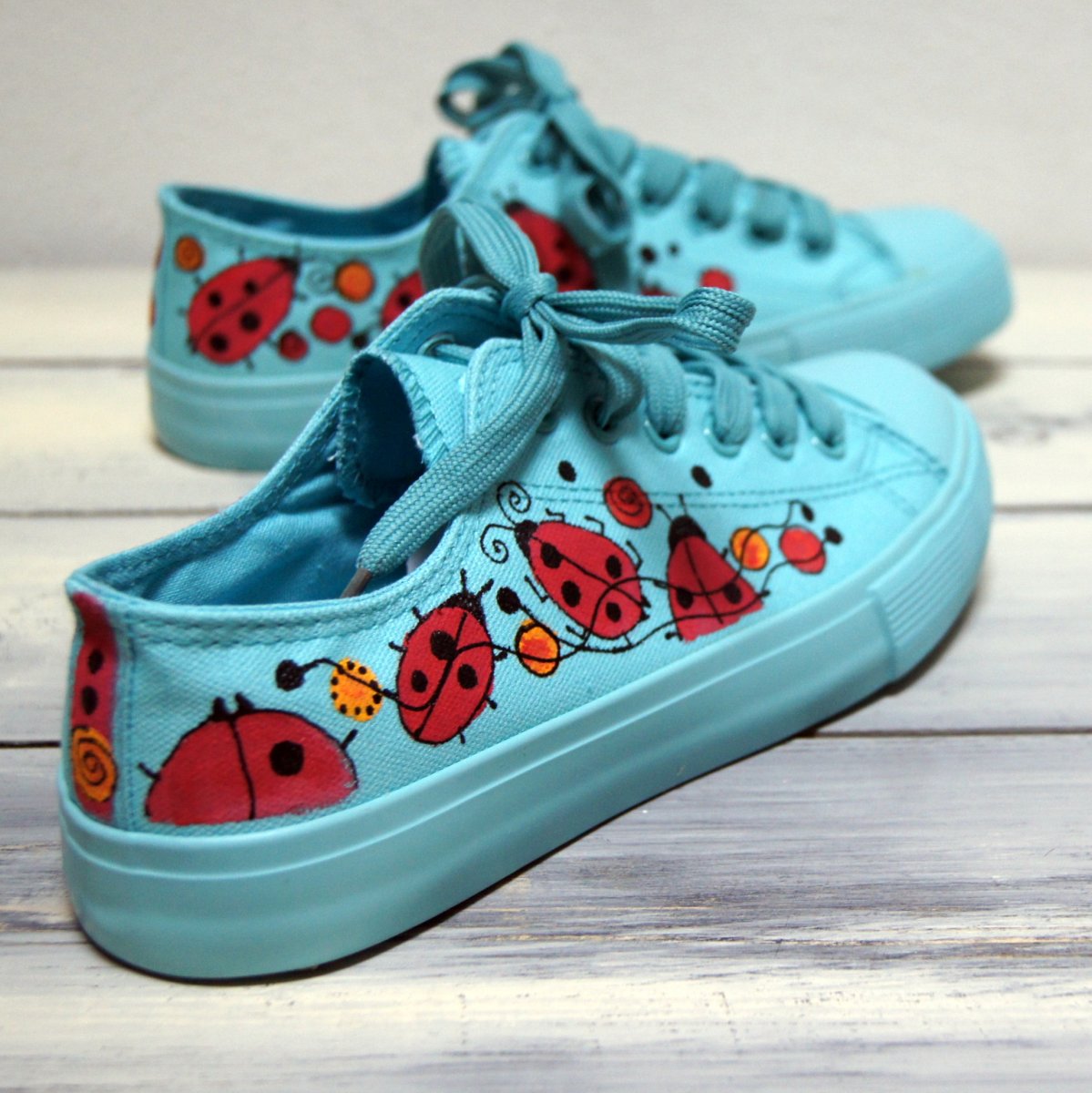 Tenisky beruškajdy vel. 39 na obj.