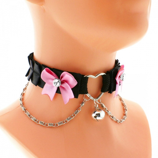 Kitten play obojek kawaii bdsm obojek lolita gothic pastel