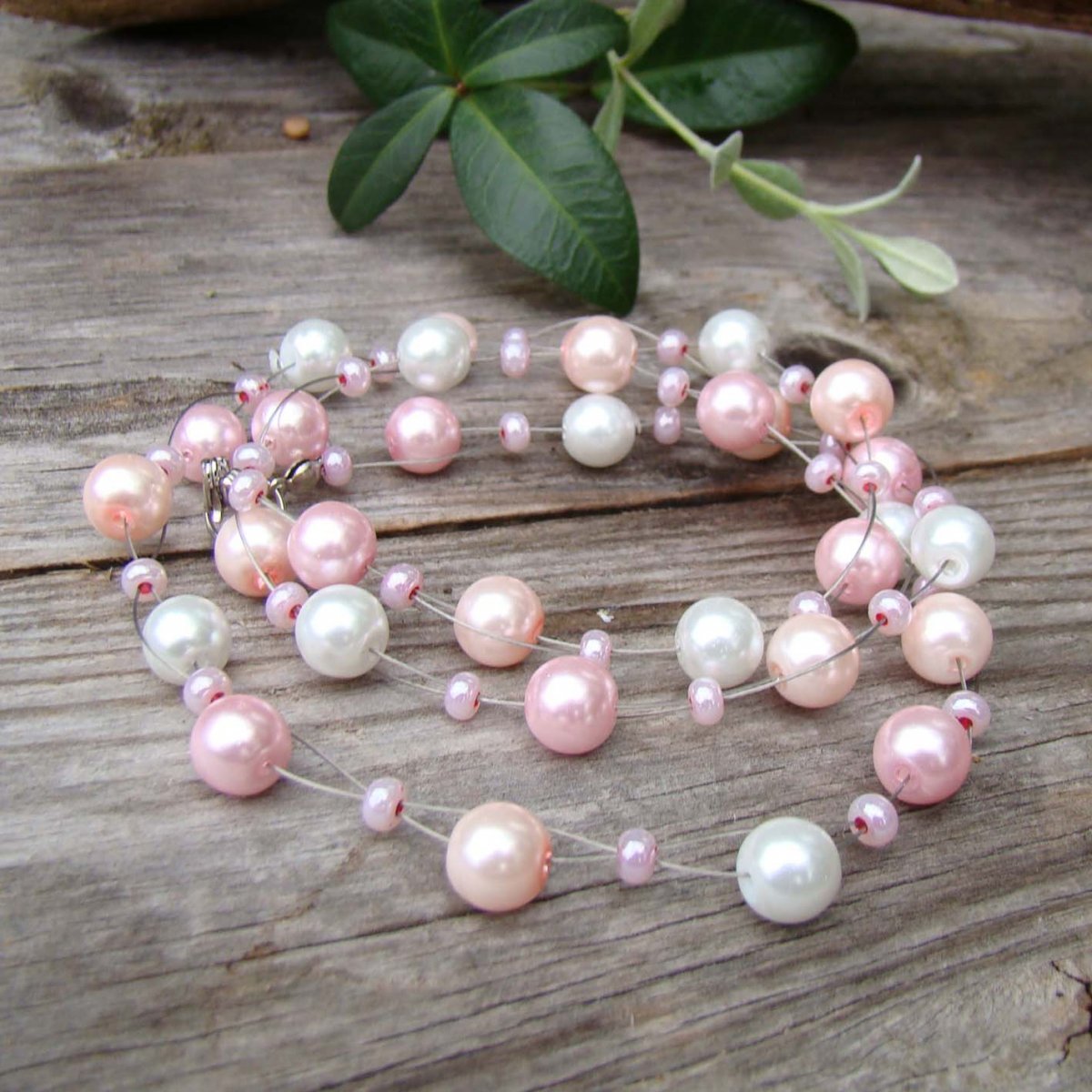 náhrdelník Růžová něha