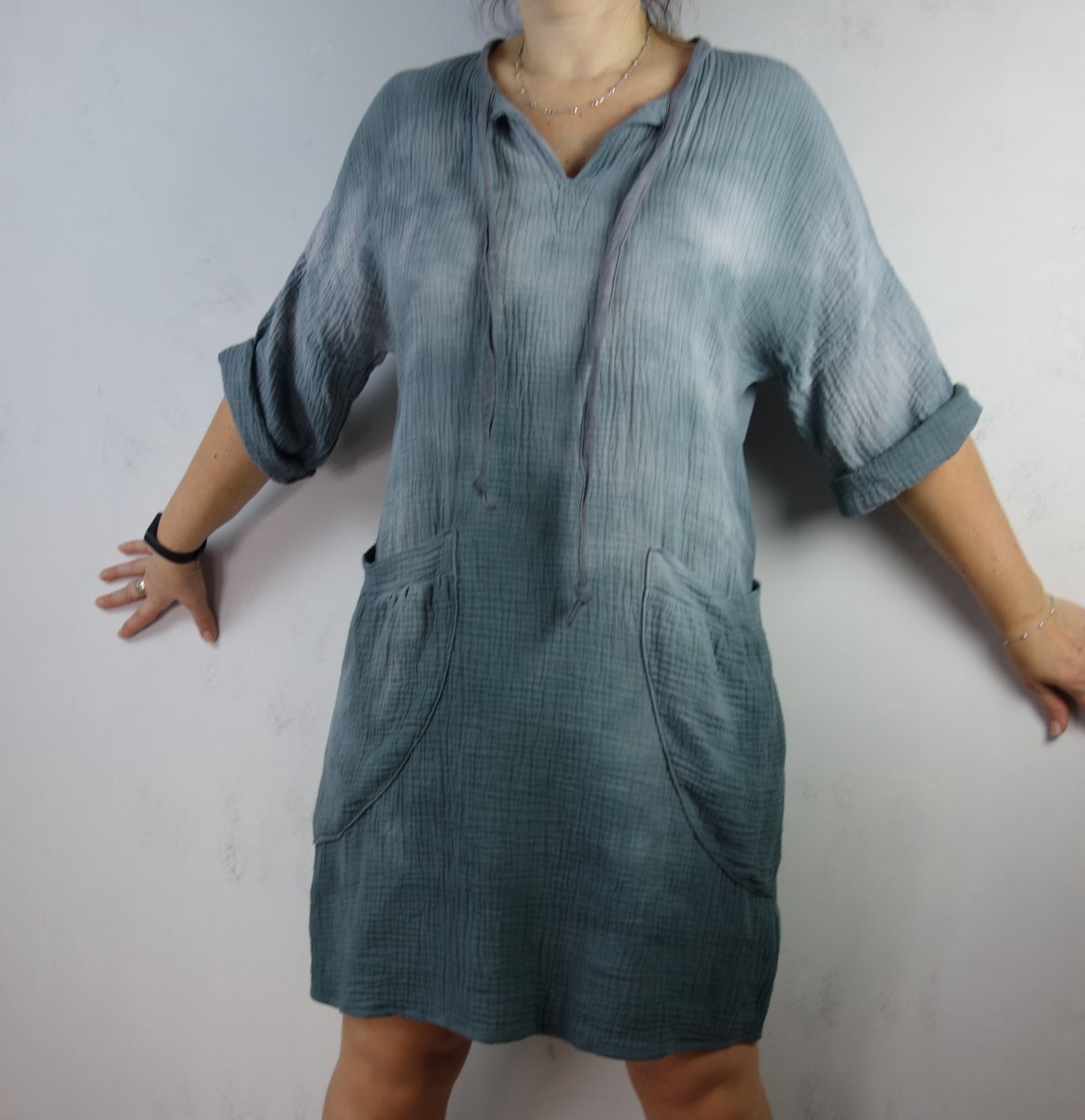 Šaty z mušelínu    S-2XL