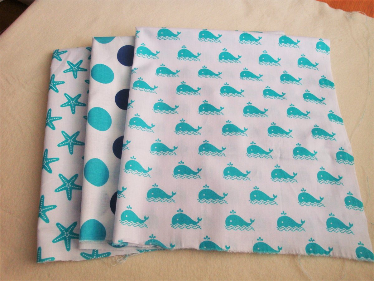 Balíček látek - 3 kusy