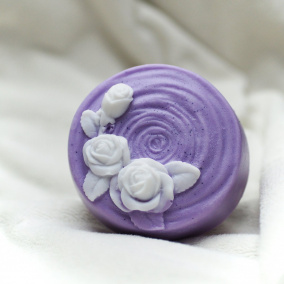Levandulové mýdlo - růže