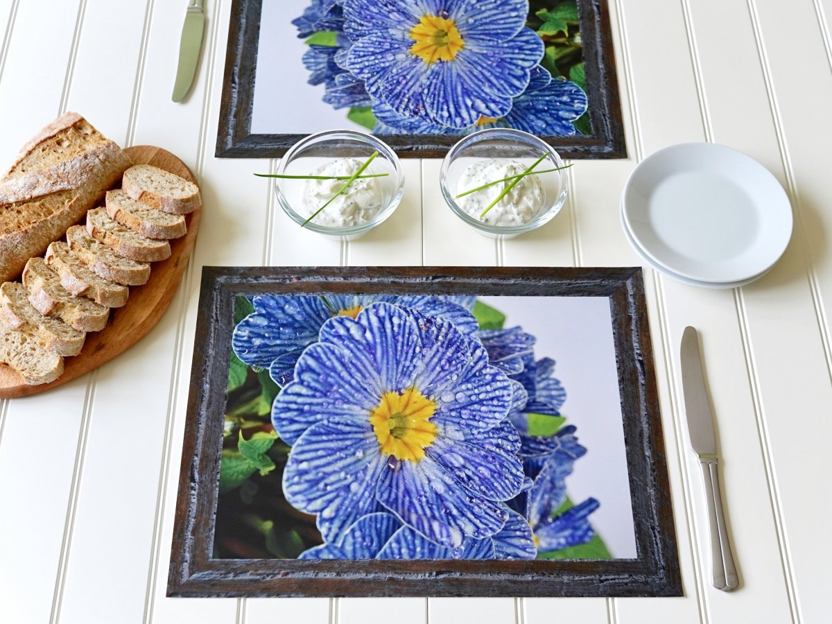 Autorské Foto Prostírání - Mám svůj modrotisk/Rám