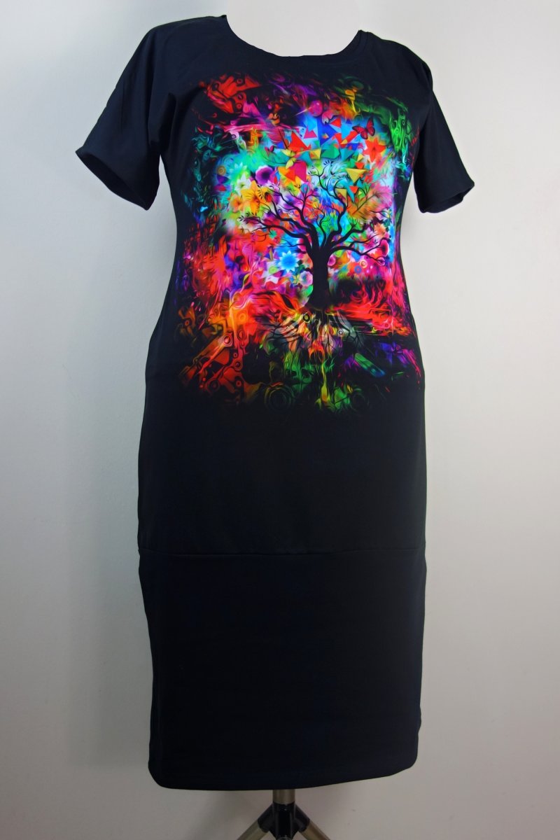 Šaty strom  v.S-XL