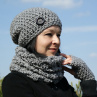 Silver (set čiapkošálový)