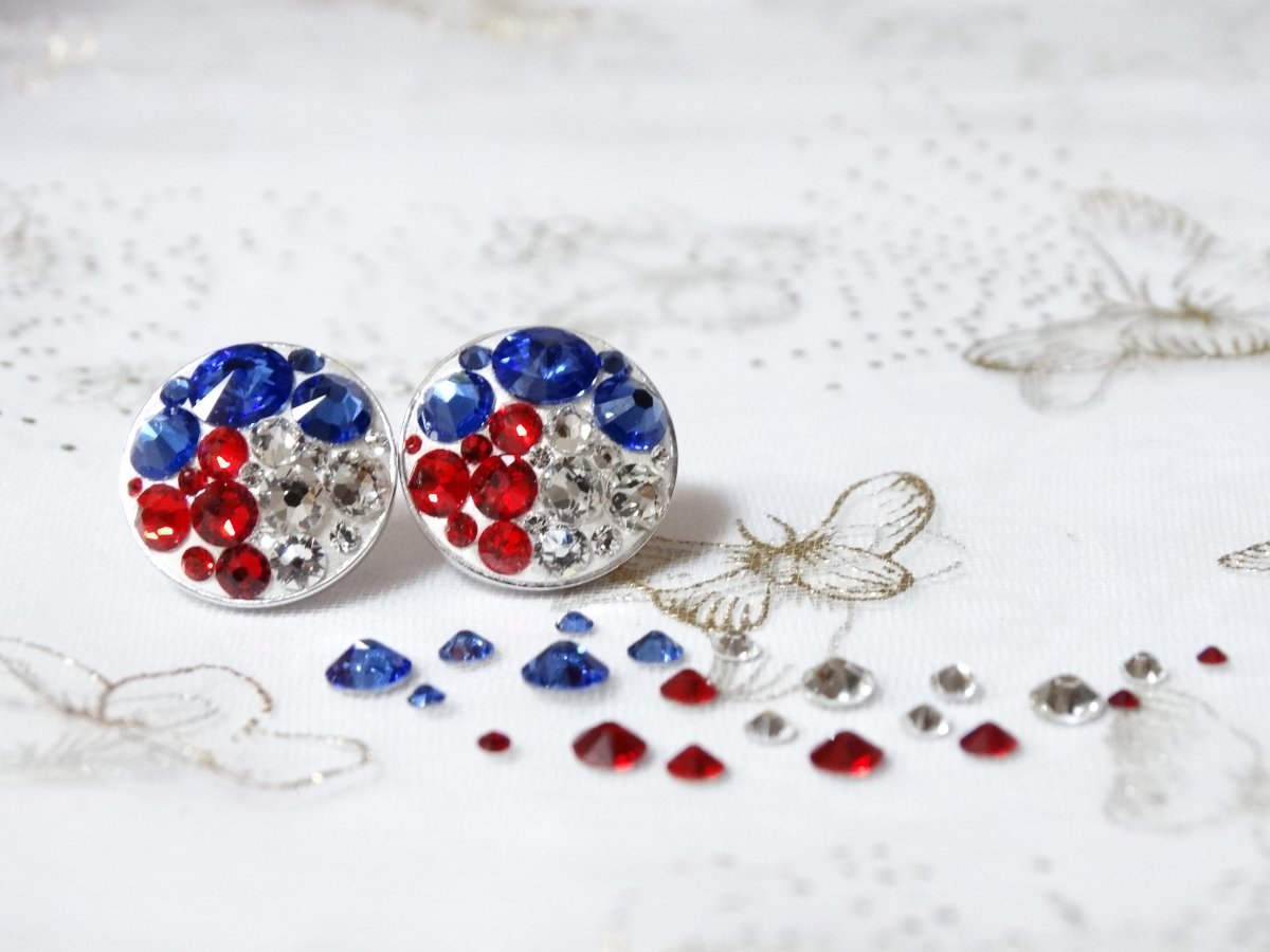 Střední fandící náušnice