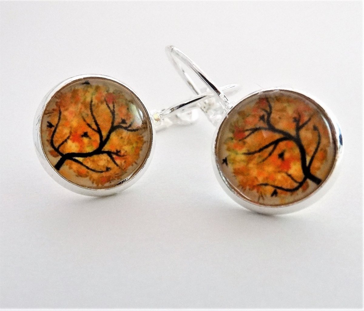 Náušnice s motivem stromu