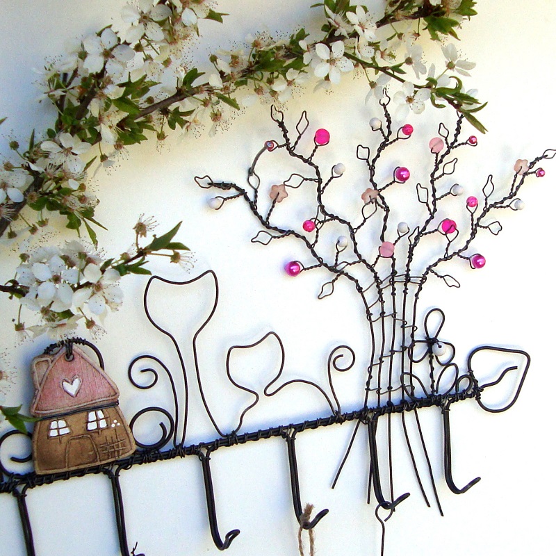 Když kvetou magnolie - věšák 6háčků