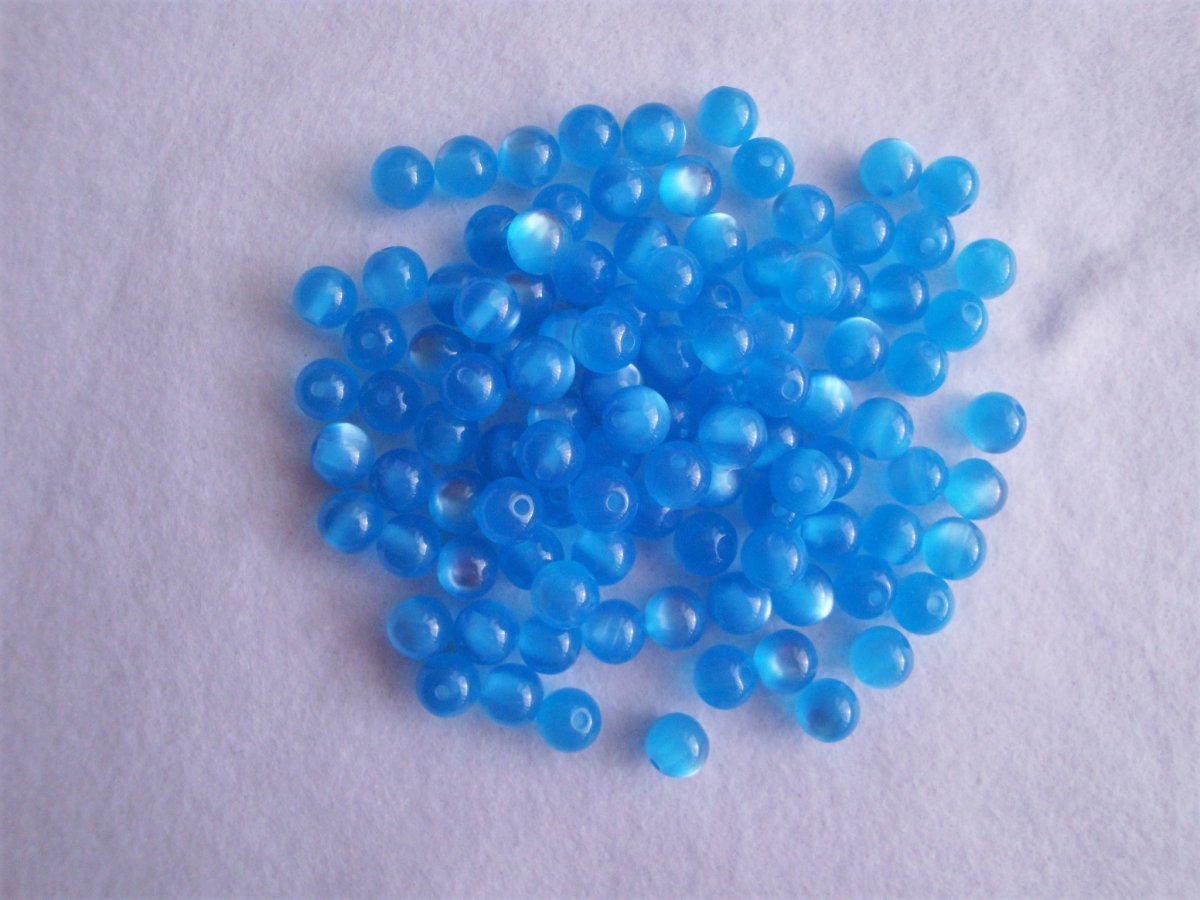 Plastové korálky 8mm - (25ks)