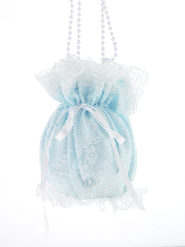Pomparůrka modrá , kabelka pro nevěstu 6KL
