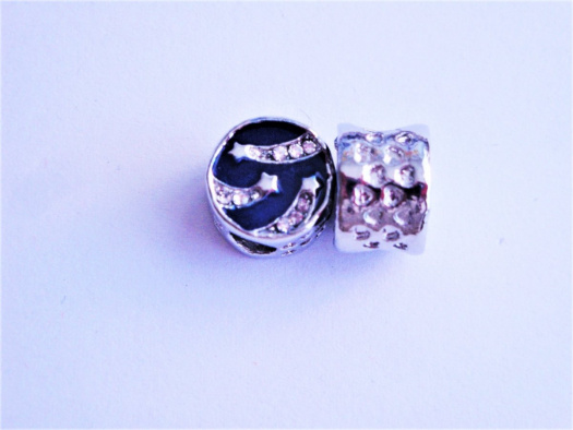 Kovový korálek 10x12mm