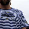 Malované triko námořnické s potápěčem (XS-XXL na objednávku)