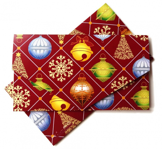 Darovací obálka - VÁNOCE V ČERVENÉ