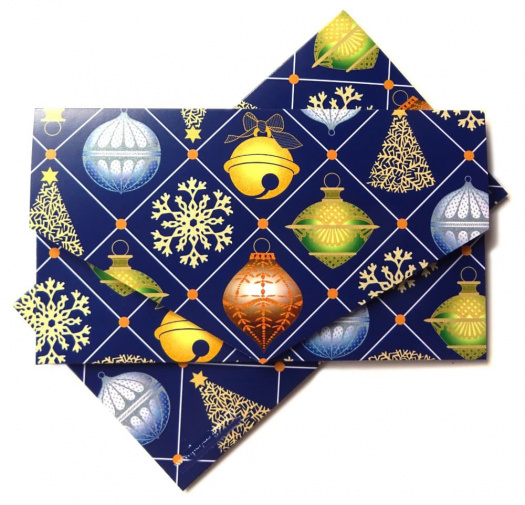 Darovací obálka - VÁNOCE V MODRÉ