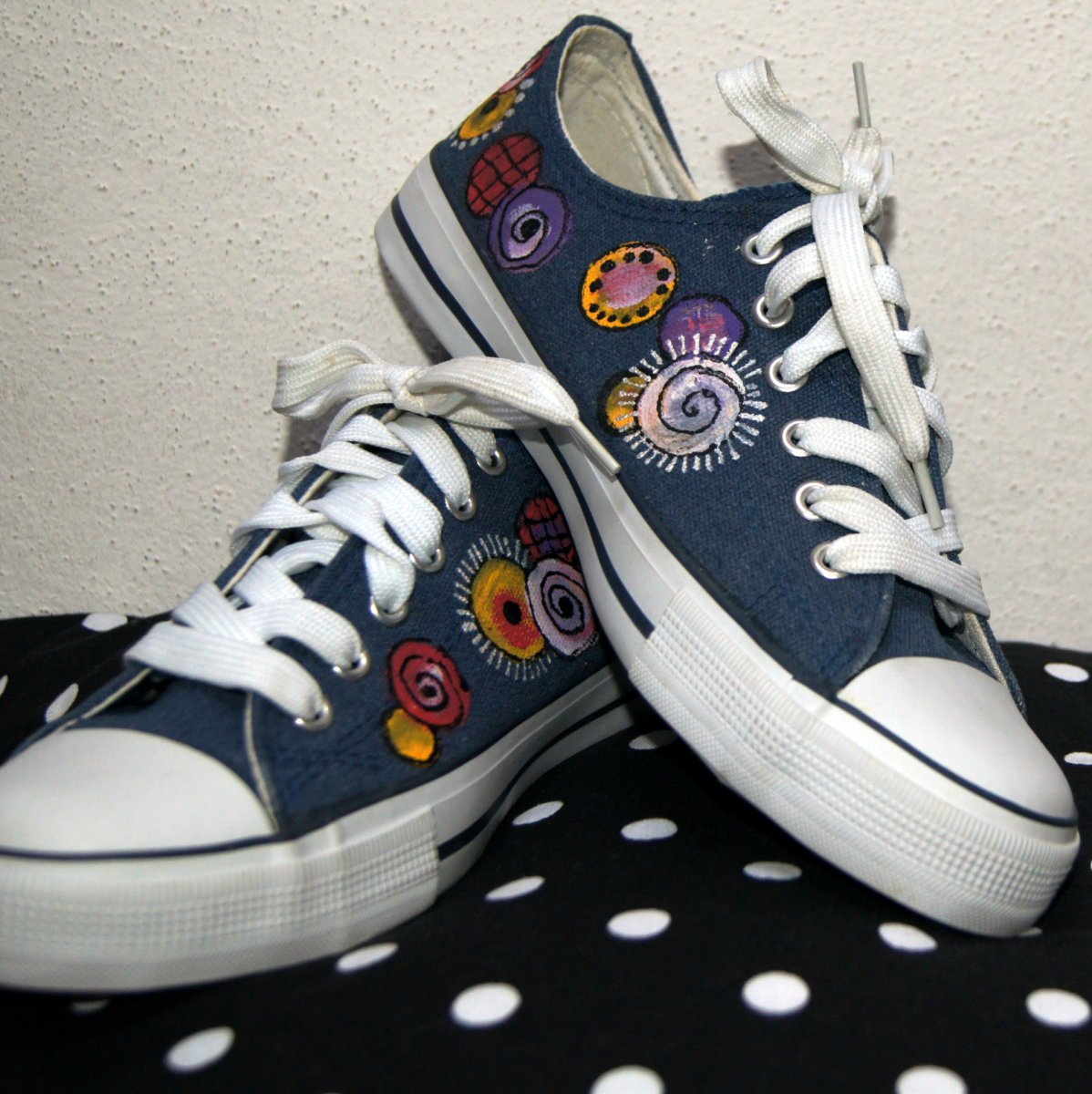 Malované tenisky kuličkačky vel.38