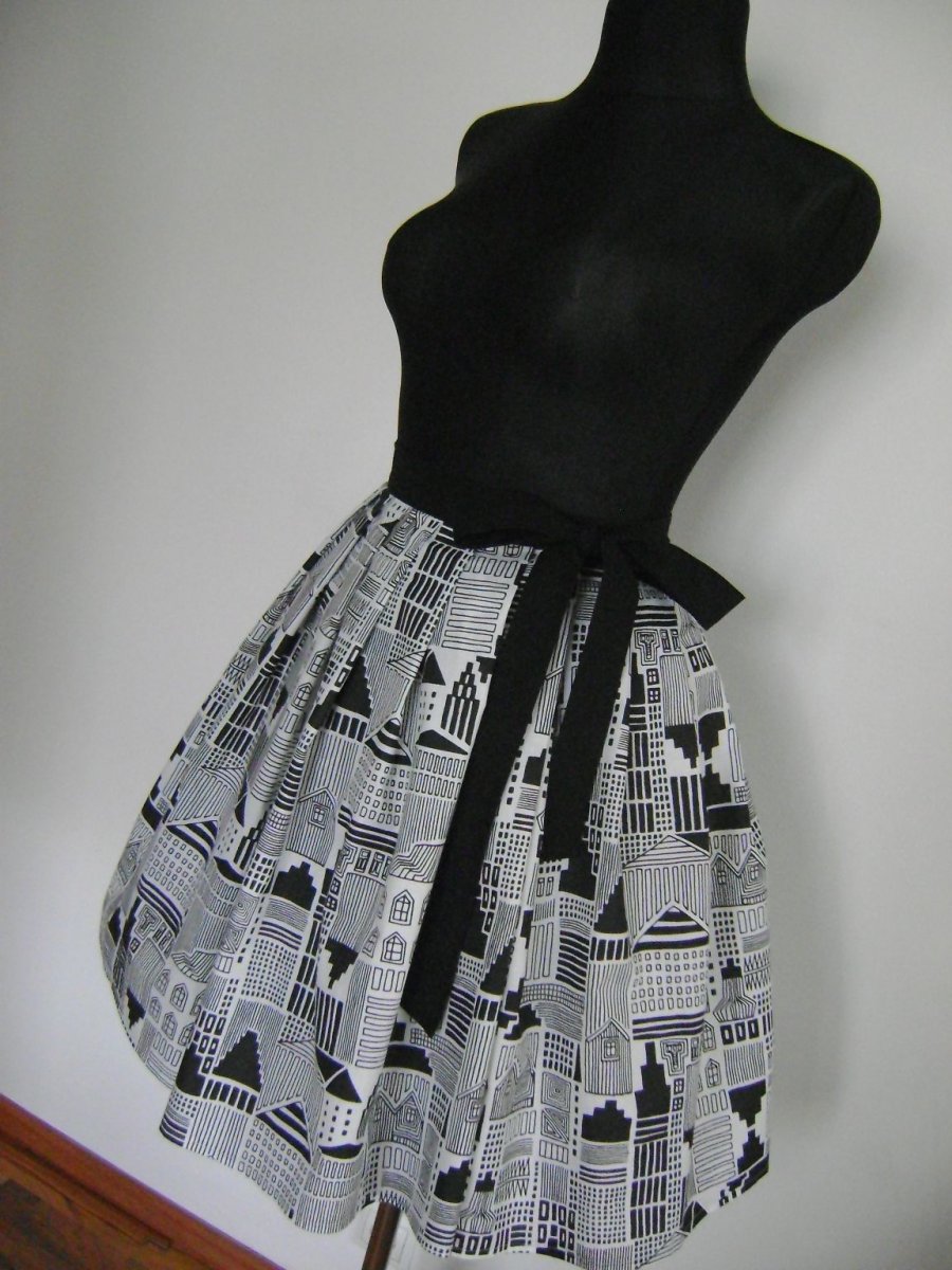 Zavinovací sukně 09