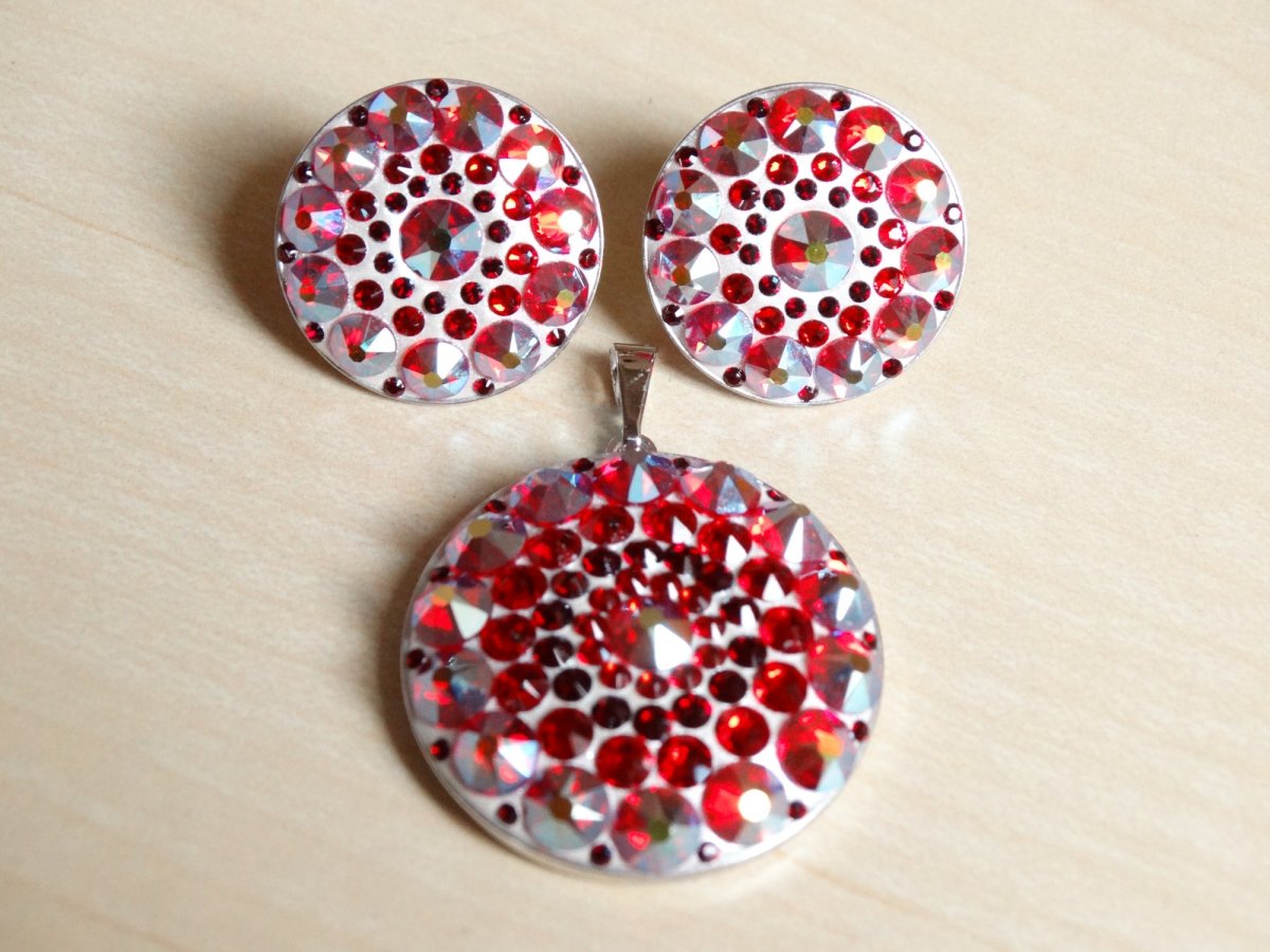 Velká bílo-červená sada