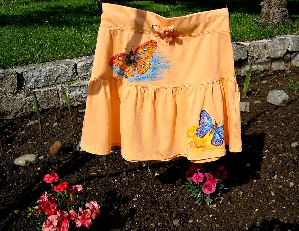 Rozkošná sukénka pro dívenky