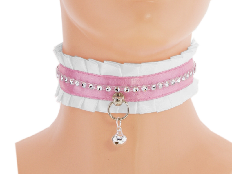 Kitten play obojek, kawaii, bdsm obojek J1