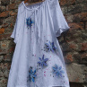 Halenka s květy S-XL