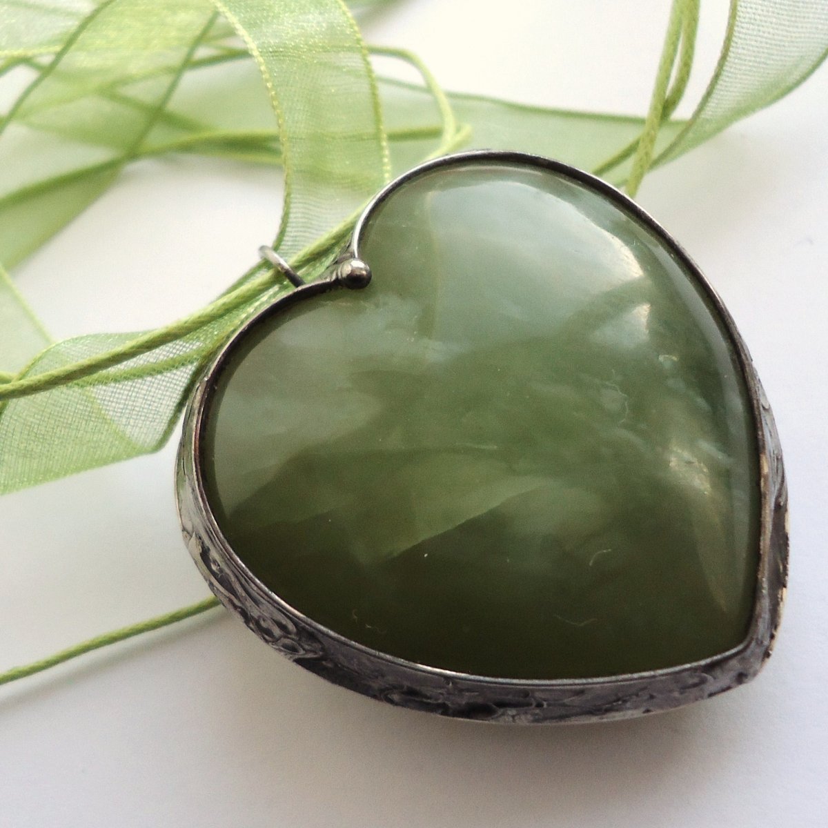 Velké jadeitové srdce ...