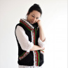 Folky vesta černá