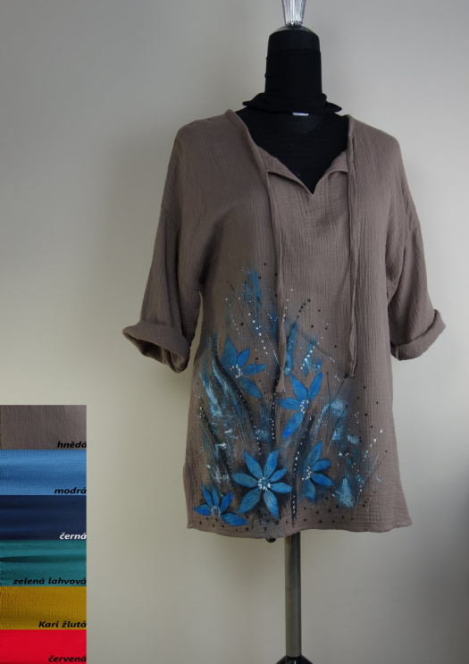 Halenka s rozhalenkou 4XL-5XL