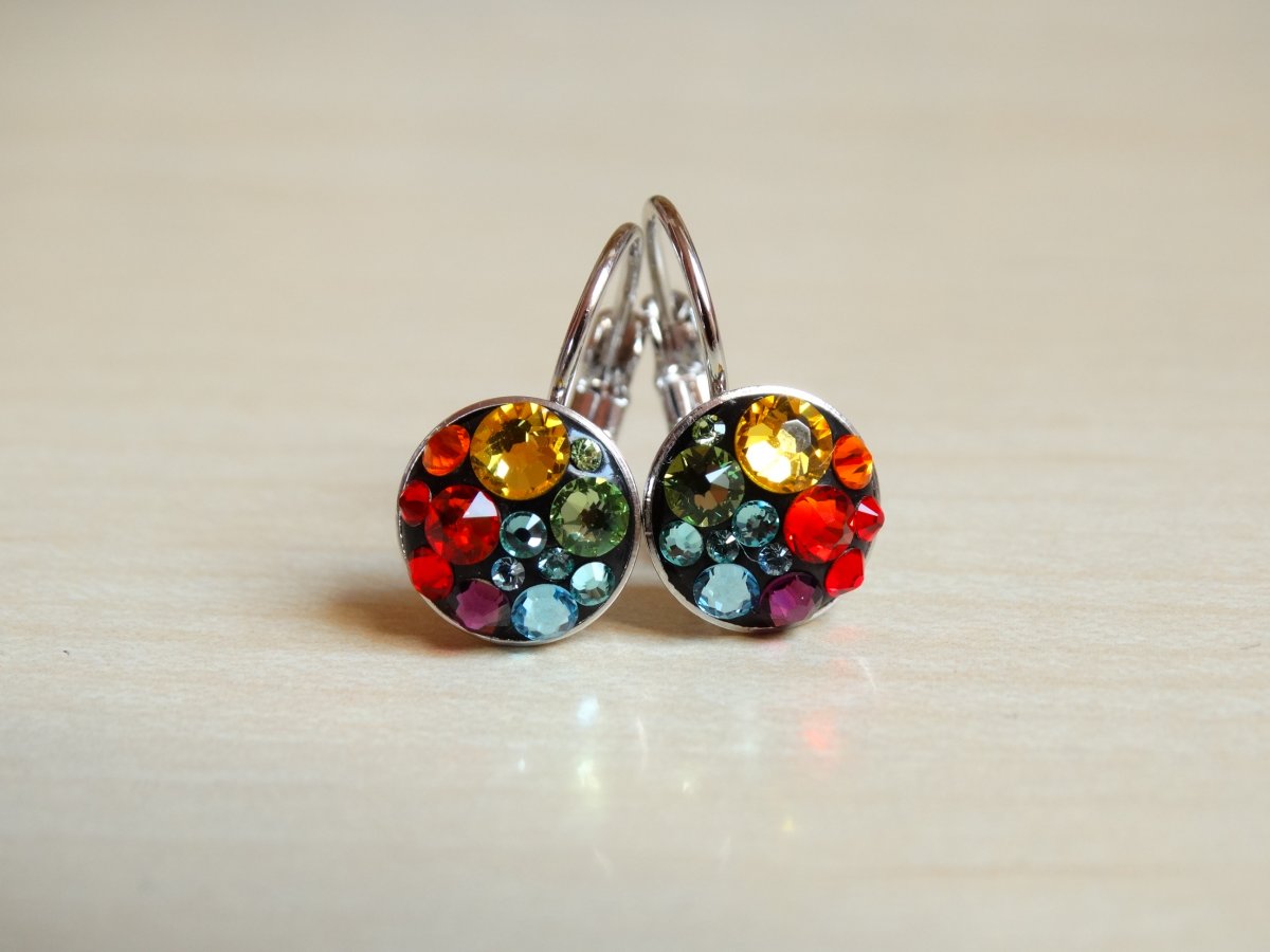 Dívčí čakrové náušnice