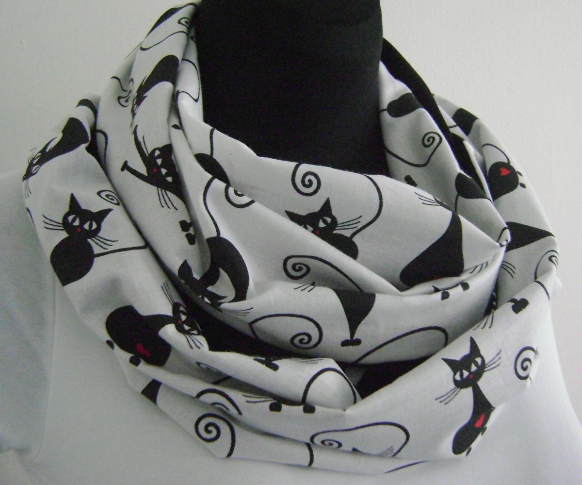 nekonečná šála Kočičková