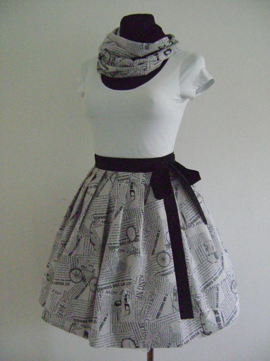 Zavinovací sukně 122