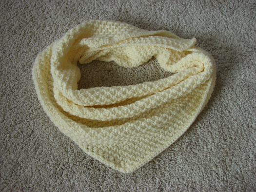 Šátek pletený