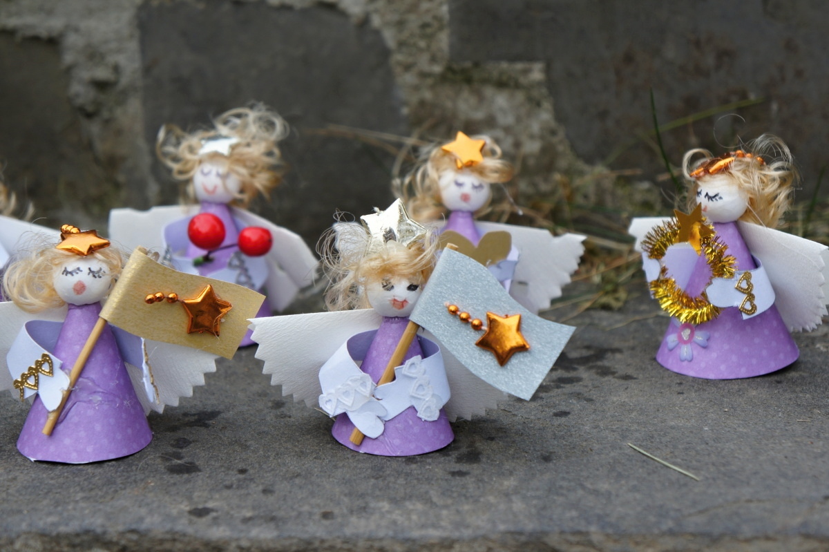 Vánoční andělíčci