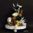 exotické aranžmá s ovečkou..