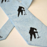 Hedvábná kravata s hokejisty na přání