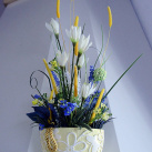 jaro-léto ve zdobené vázičce