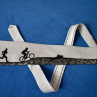 Triatlon - hedvábná kravata na přání
