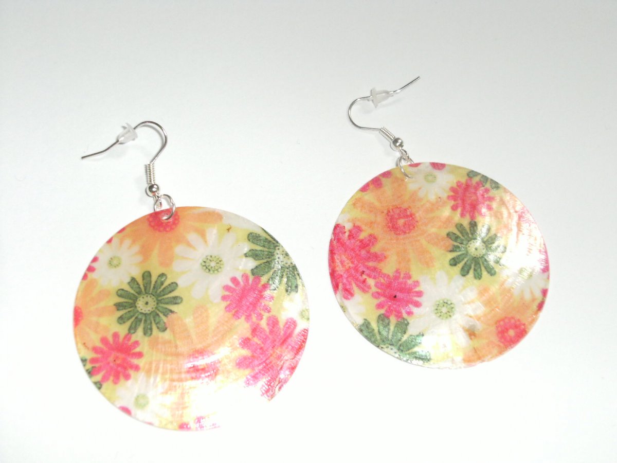 Perleťové náušnice III