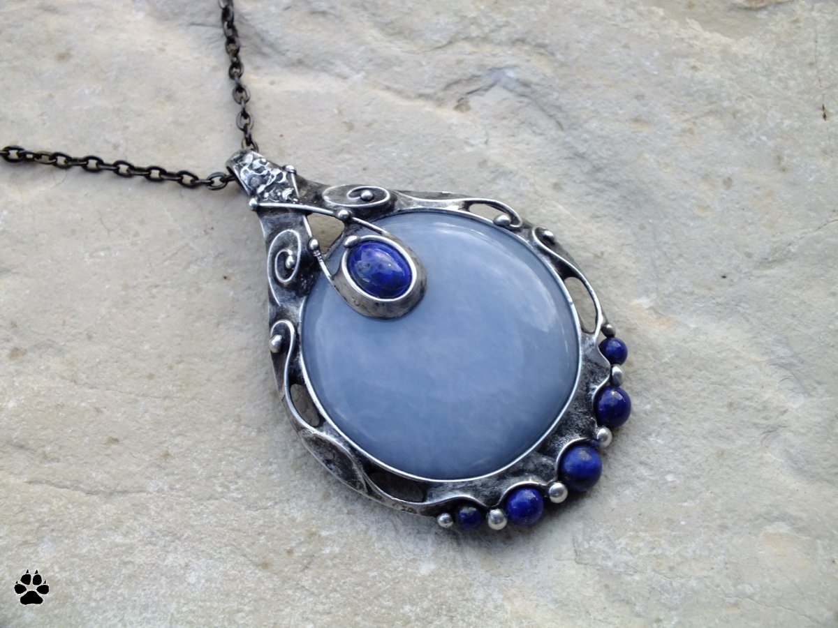 INGRID - náhrdelník s angelitem