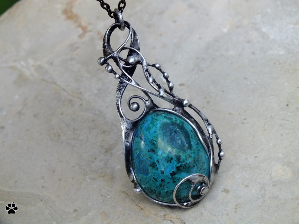 EGERIA - náhrdelník s chryzokolem