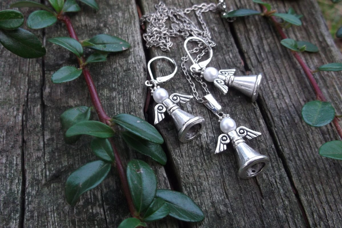 Andělská sada stříbrná 3